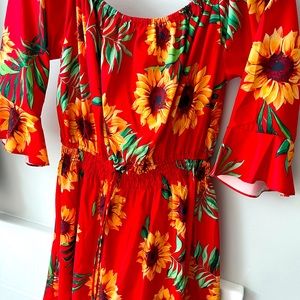 Off the shoulder, never worn